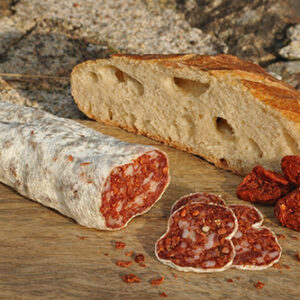 Saucisson aux tomates séchées